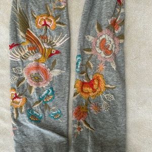 Johnny Was Embroidered Leggings S